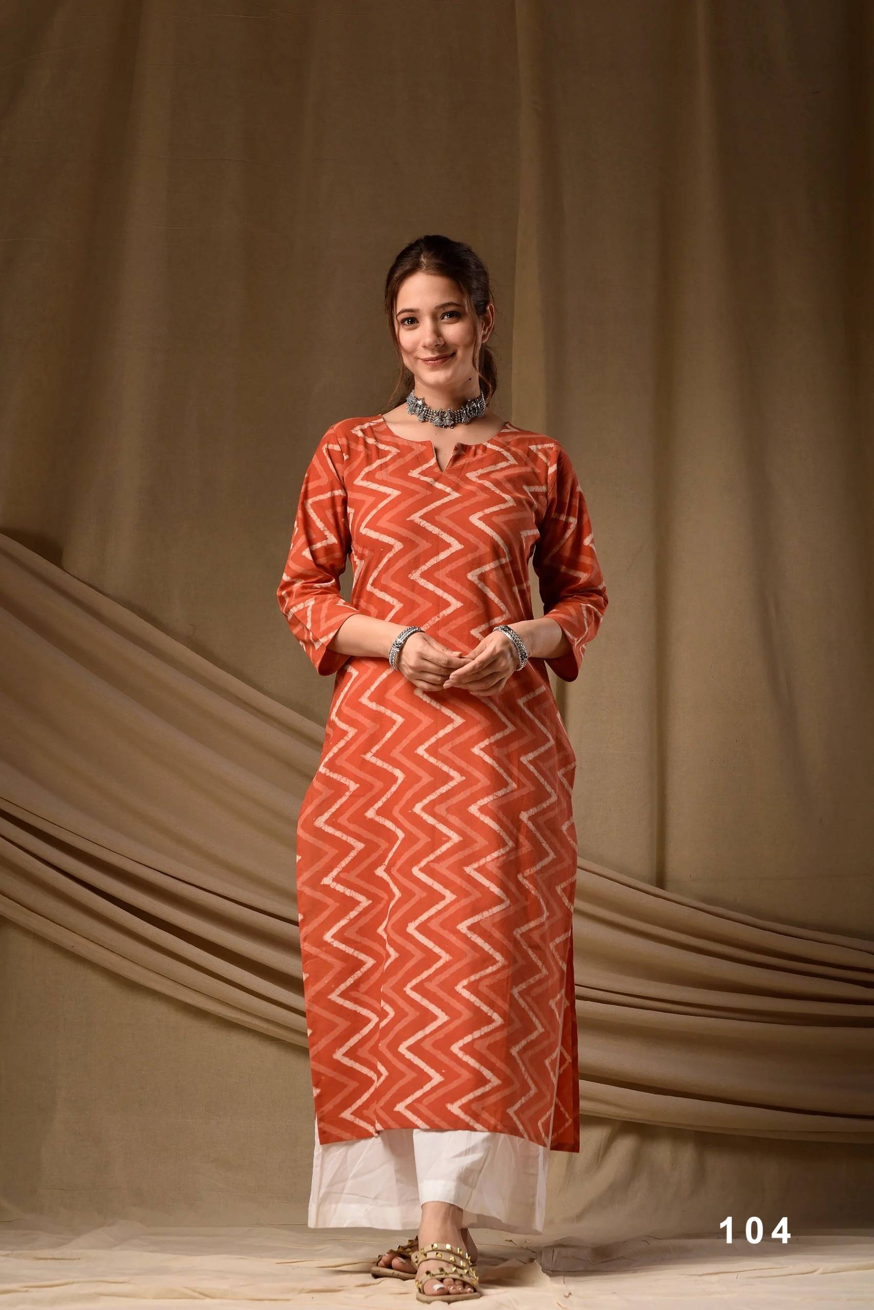 IRA Vol 1 By IRA fashion 101 To 109 Series Beautiful Festive Suits Colourful Cambric Cotton  Print Kurtis At Wholesale Price